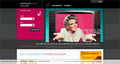 Desktop Screenshot of hostalengijon.com