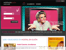 Tablet Screenshot of hostalengijon.com